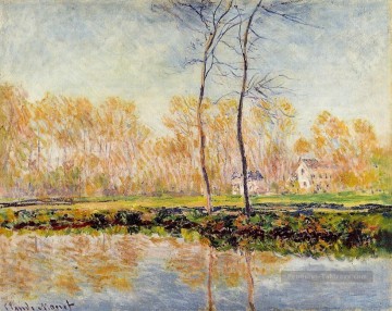 Les rives de l’Epte à Giverny Claude Monet paysage Peinture à l'huile